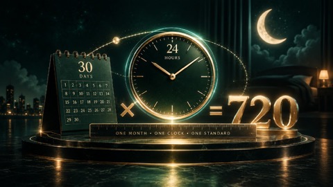 720 hours — 30 days × 24 hours — TimeCost